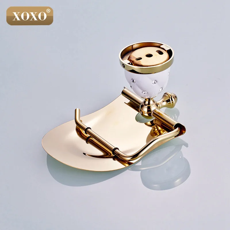 XOXOGold держатель для туалетной бумаги с бриллиантом рулона салфеток твердая
