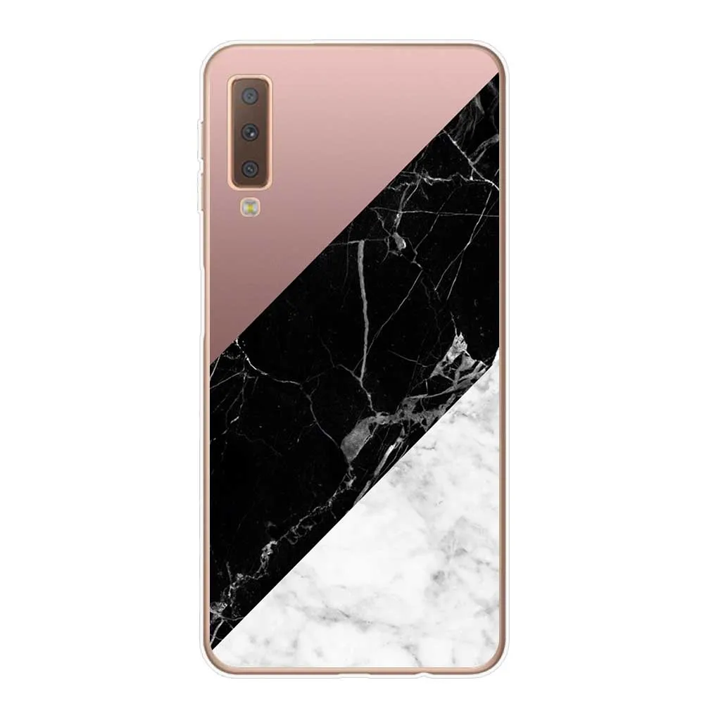 Прозрачный силиконовый чехол для телефона Samsung Galaxy J4 J6 A7 A9 A6 A8 Plus 2018 J3 J5 J7 2017 мягкие