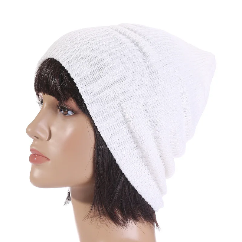 Hot Sale New Winter Hat For Men Skullies Beanies Women Fashion Warm Cap Unisex Elasticity Knit Beanie Hats Drop Shipping | Аксессуары