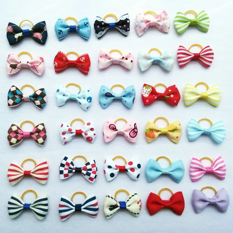 100 шт./лот аксессуары для домашних животных милые заколки ручной работы маленьких