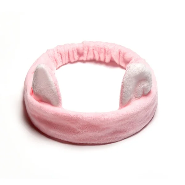 Cat Pink Новинка, фланелевые мягкие повязки на голову с бантом и надписью «OMG» для женщин и девочек, тюрбан, милый держатель для волос, повязки на голову, головные уборы, аксессуары для волос - Цвет: Cat Pink