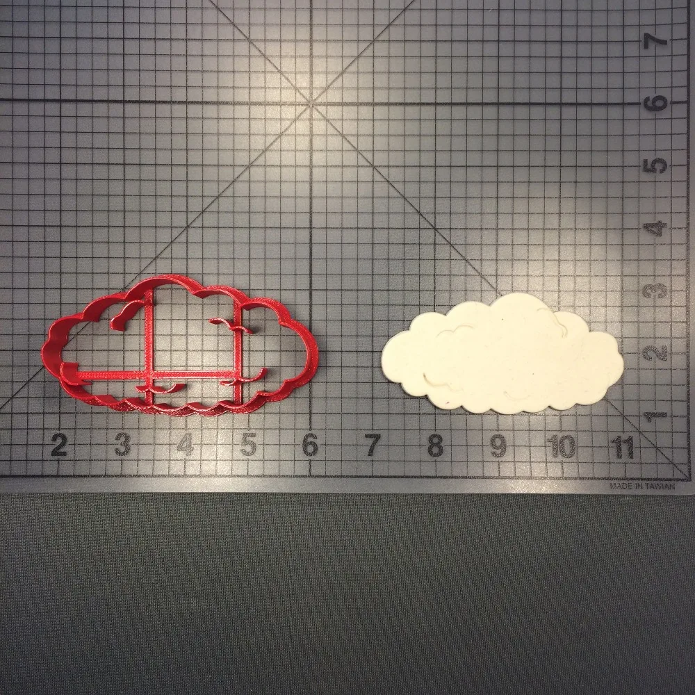 Много облаков Sharp Формочки индивидуальный заказ 3D печатных помадка форма для