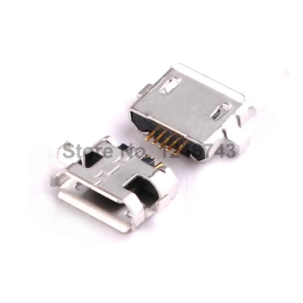 30 шт раковина 5Pin Micro USb Jack Совершенно новый для M1s/Lenovo/Huawei/ZTE/... Зарядный порт