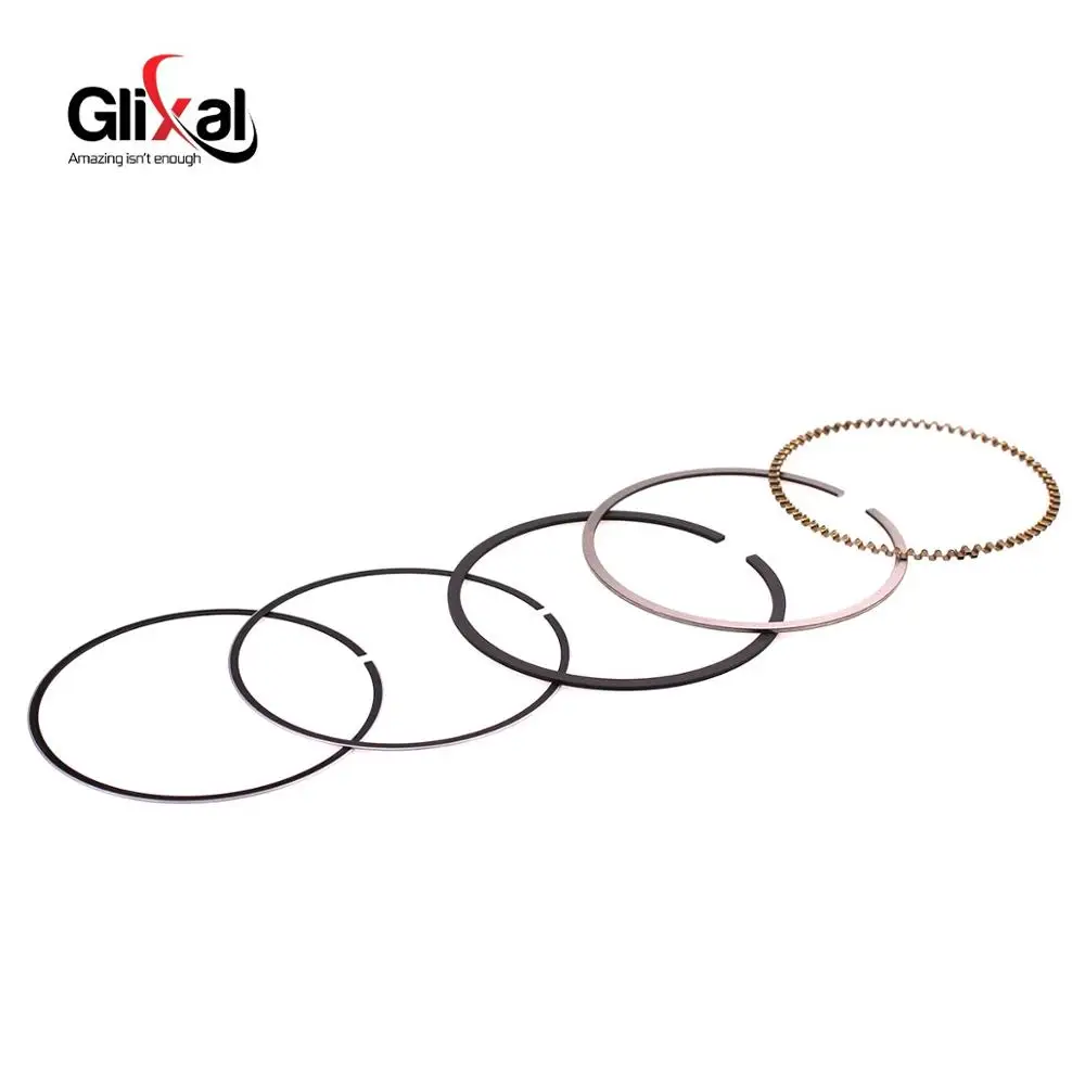 Glixal GY6 175cc 180cc 157QMJ 61 мм Поршневой Комплект кольцо для танка ROKETA JALON STRADA TaoTao Peace мопед газовый Скутер ATV Go kart, UTV