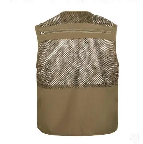 L/4Xl Mens Spring And Autumn Casual Large Size Multi-Color Vest Coats Mesh Patchwork Summer Leisure Male Waistcoats Vests K337 | Мужская