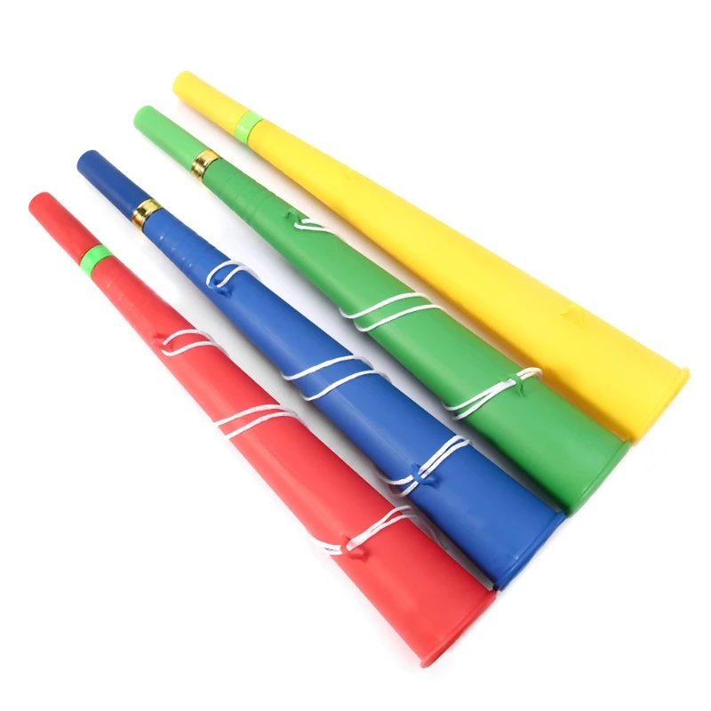 Футбольные игры веер развеселить вечеринку рог Vuvuzela малыш Трубач игрушка