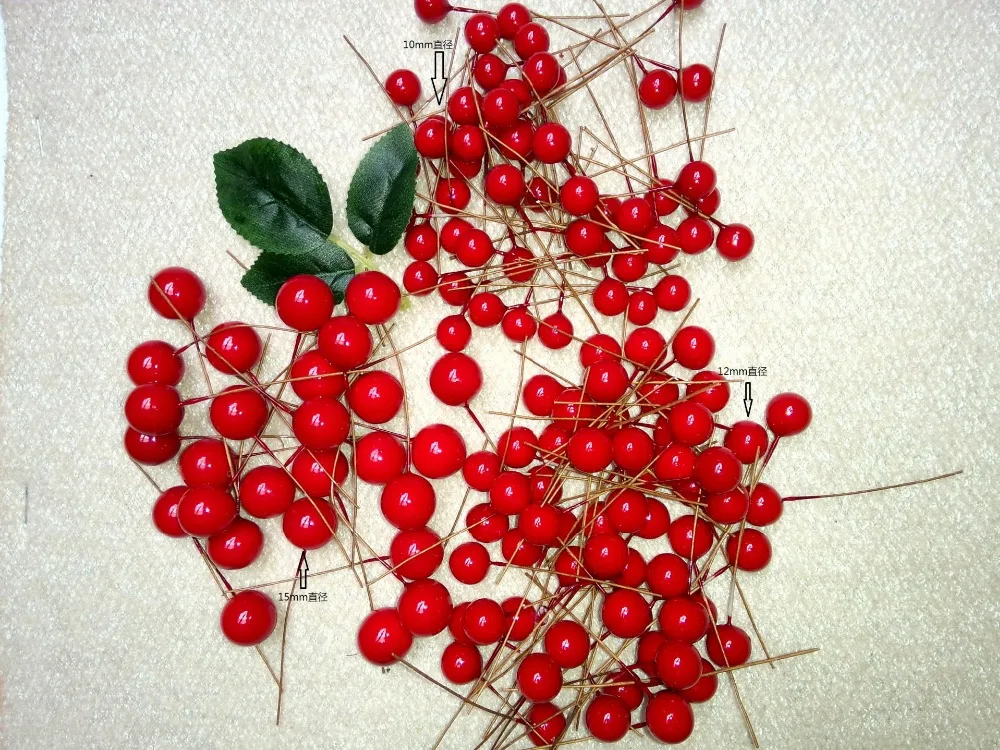 50 шт./лот мини поддельные пластиковые фрукты небольшой ягоды искусственные