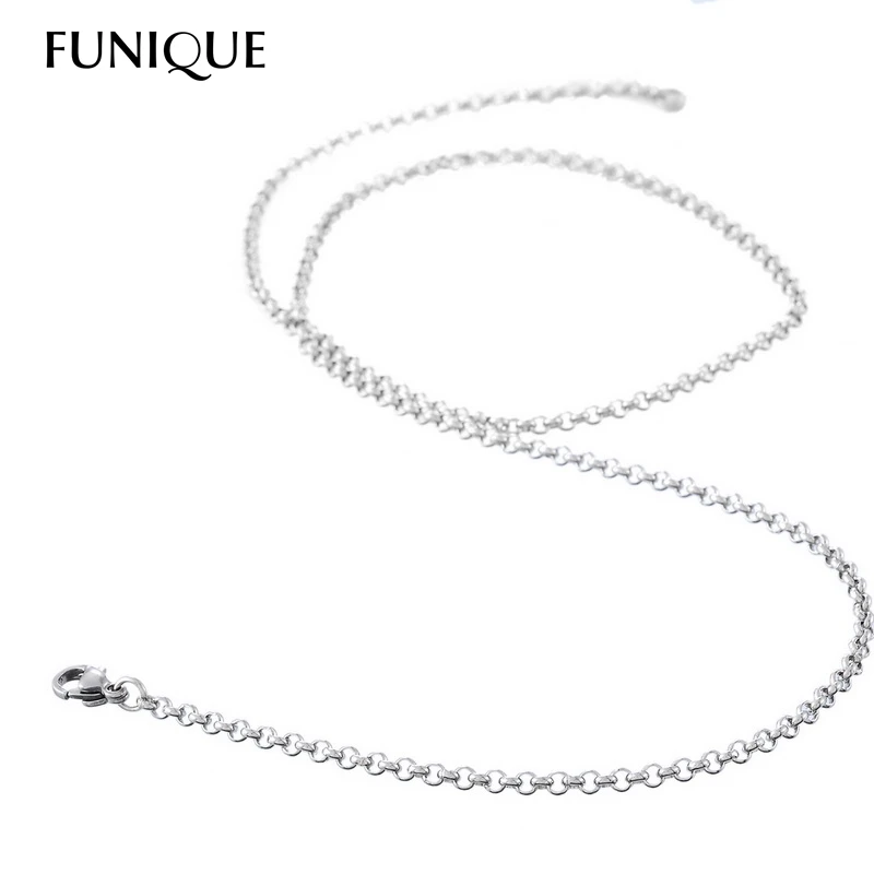 2 шт. цепочки из нержавеющей стали для ювелирных изделий 45/60/65/70 см|necklace bracelet|jewelry