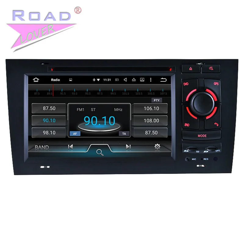 Автомобильный мультимедийный центр Roadlover DVD плеер с Android 9 0 для Audi A6 Восьмиядерный