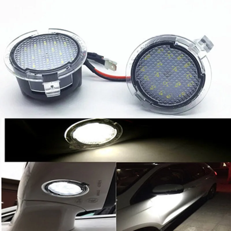 Dreauto 2x для Ford светодиодный светильник под зеркалом лужа F 150 EDGE Explorer Mondeo aurus S Max