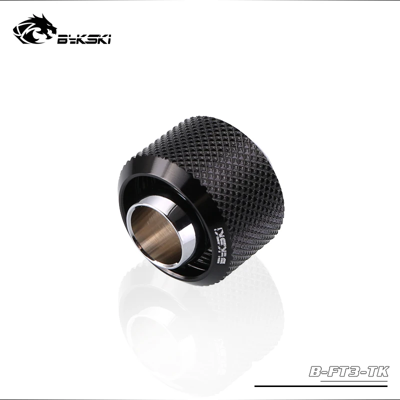 BYKSKI черная версия G1/4 штекер/шланг фитинг/OD14mm фитинг для жесткой трубки/фильтр/термометр/поворотный фитинг/переключатель воды