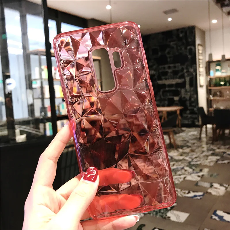 Чехол Lovebay с алмазной текстурой для samsung Galaxy S7 Edge S8 S9 Plus Note 8 9 чехол телефона