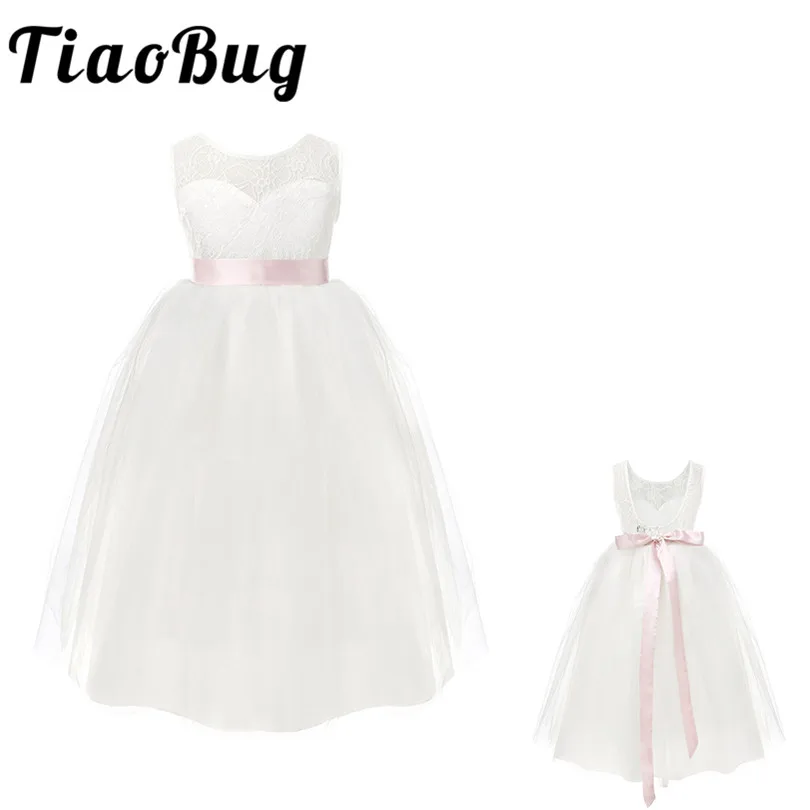 От 2 до 12 лет бальное платье для выпускного вечера торжественное макси детское