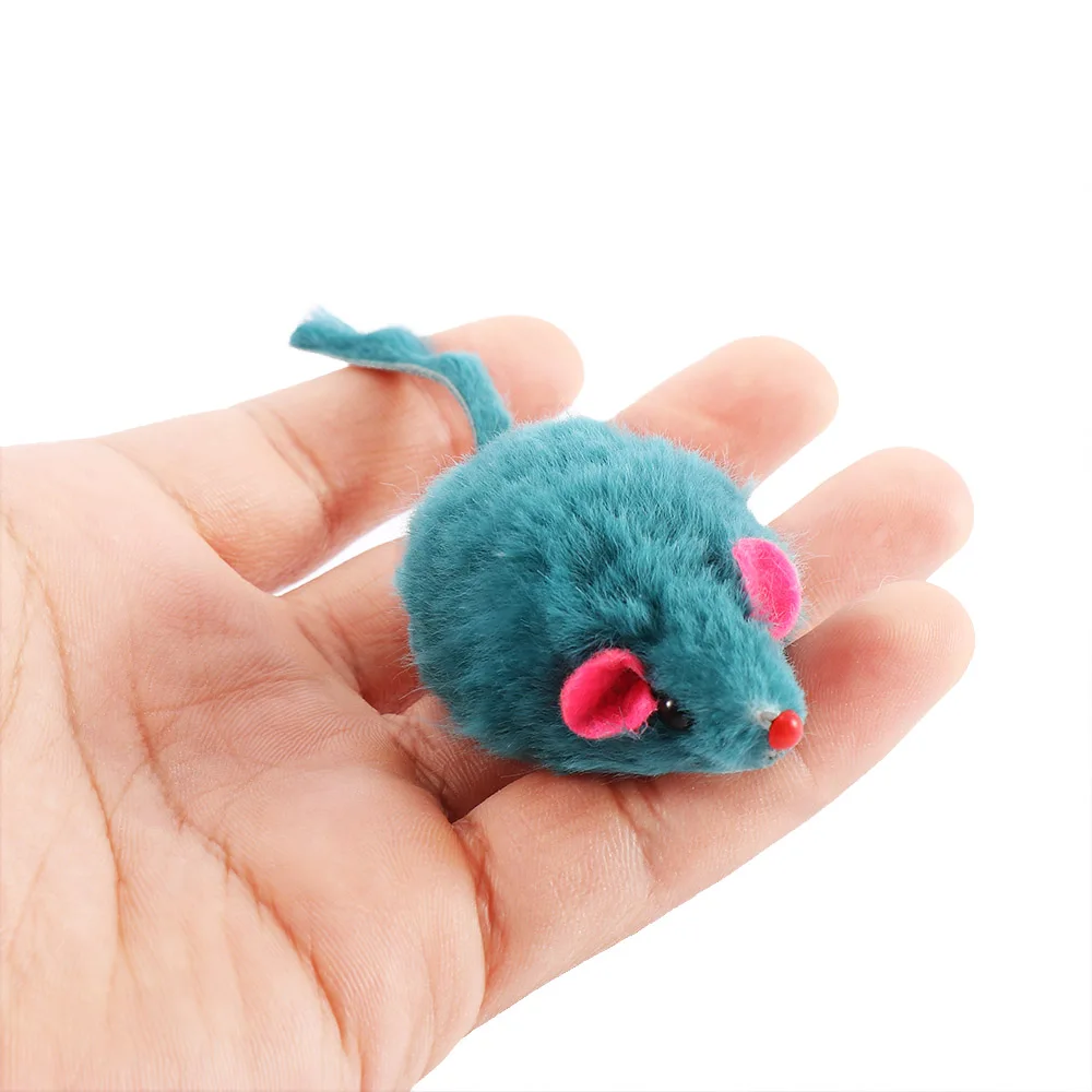 Новая мода 2 шт котенка кошка игра игрушки ложная мышь в крысе для питомца хороший
