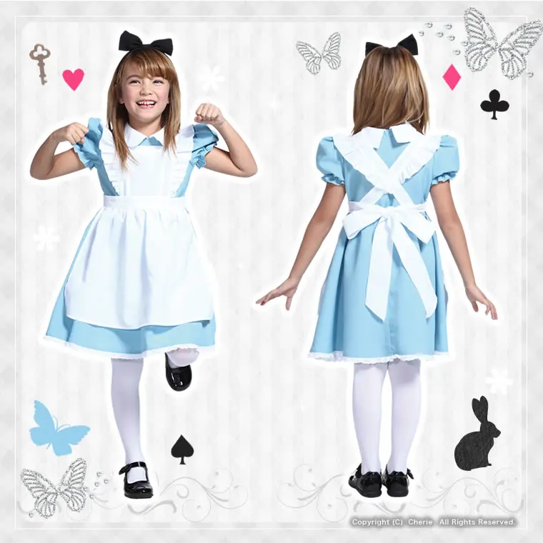 Алиса в реальности платье стиле &quotЛолита&quot горничная косплей фантастические