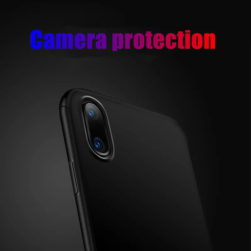 Роскошные Жесткий 360 полной защиты чехол для iPhone X 10 Телефонные Чехлы ультра