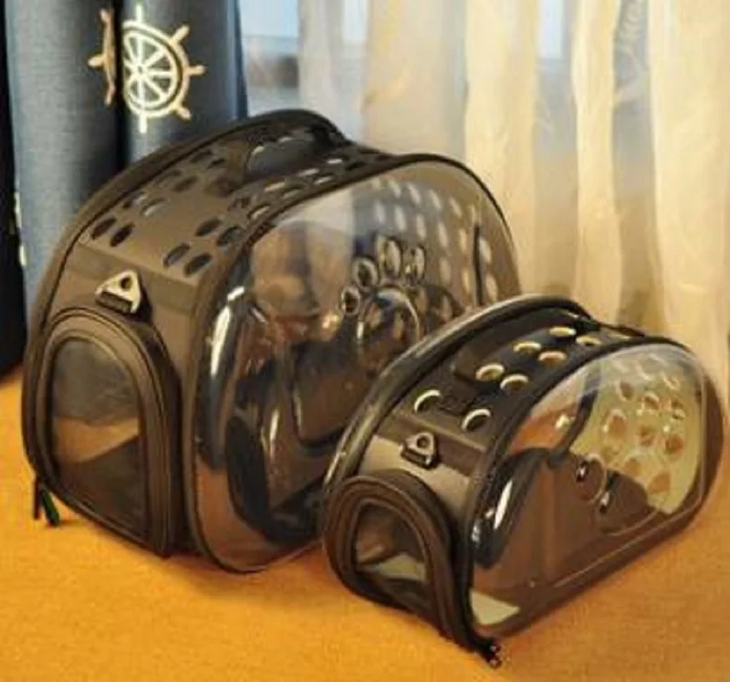 Сумка для кошек домашних животных чехол переноски рюкзак прозрачная клетка