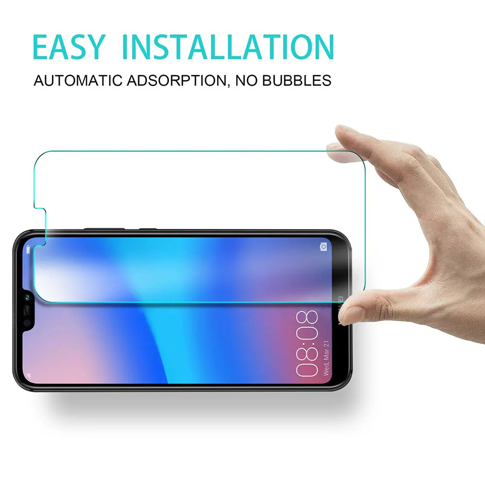 Ascromy 10 шт. Защитная пленка для экрана из закаленного стекла Huawei P20 Lite Mate 20 P Smart Y6 Prime