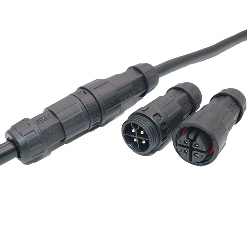 Водонепроницаемый разъем для внешсветильник светодиодов IP68 20 А 2 3 4 5 6 7 8 9 10