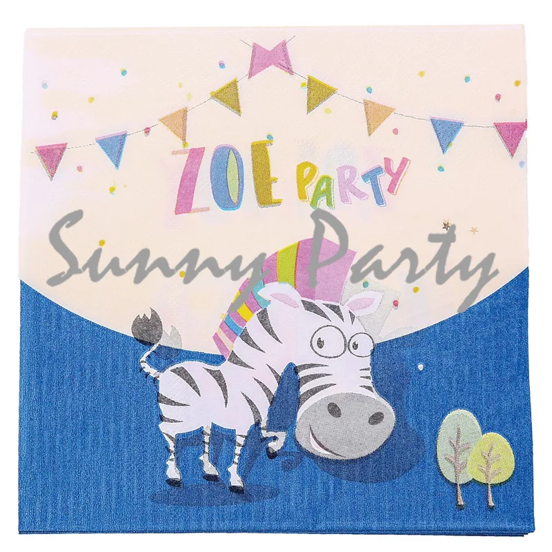 72 шт./партия набор одноразовой посуды для дня рождения с изображением