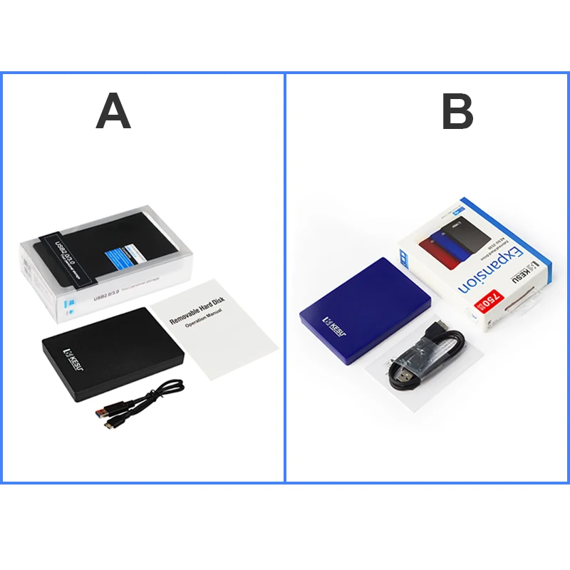 KESU 2," Портативный внешний жесткий диск USB 3,0 120 Гб 160 Гб 250 ГБ 320 ГБ 500 750 1 ТБ 2 т жесткий диск Externo накопитель на жестком диске для PS4/Xbox One