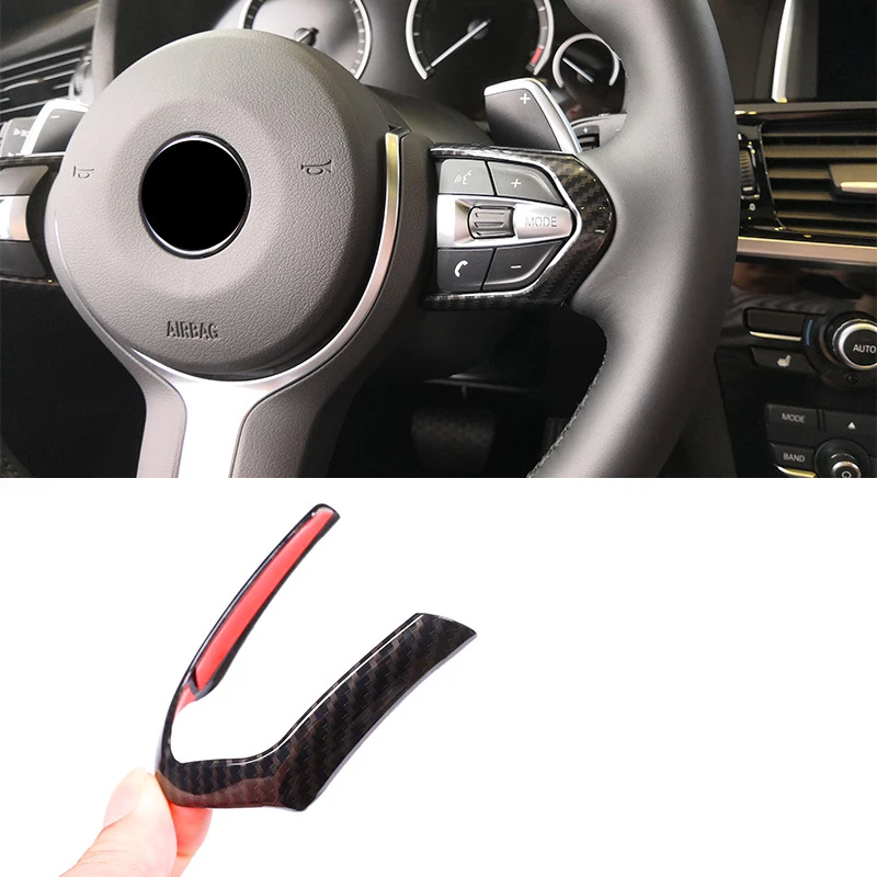Для BMW F20 F22 F21 F30 F32 F33 F36 F06 F12 F13 X5 F15 X6 F16 M Sport углеродное волокно ABS хромированная