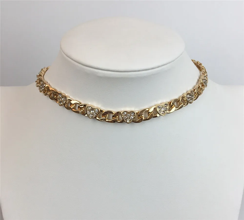 Новый хит продаж! Женское колье-чокер в форме сердца высококачественное