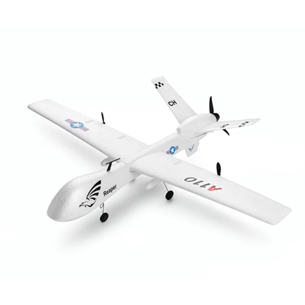 XK A110 Хищник MQ 9 EPP 565 мм Winspan 2 4G 3CH DIY RC Самолет RTF Встроенный гироскоп пульт