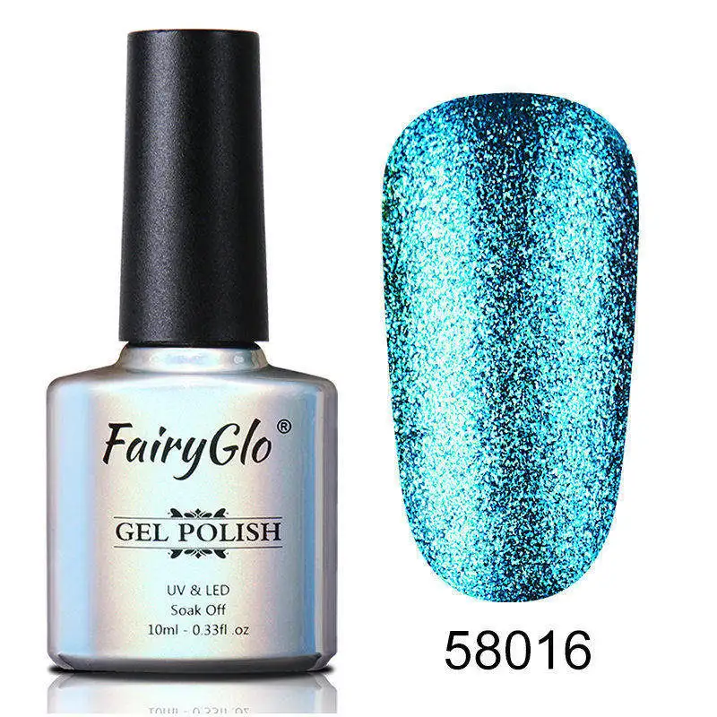 BJJ58016 FairyGlo, 10 мл, Neno, блестящий Гель-лак для ногтей, УФ-светодиодный, гибридный лак, впитываемый, Полуперманентная краска, Гель-лак для ногтей - Цвет: BJJ58016