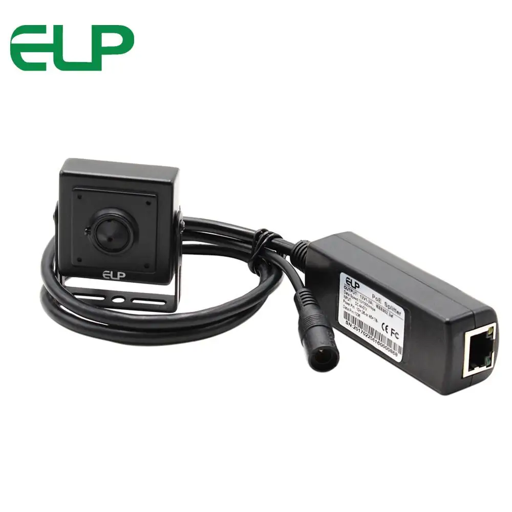 1 0 мегапикселей 720p H.264 onvif Безопасность Мини hd IP камера POE поддержка cms ELP IP1891 POE|camera