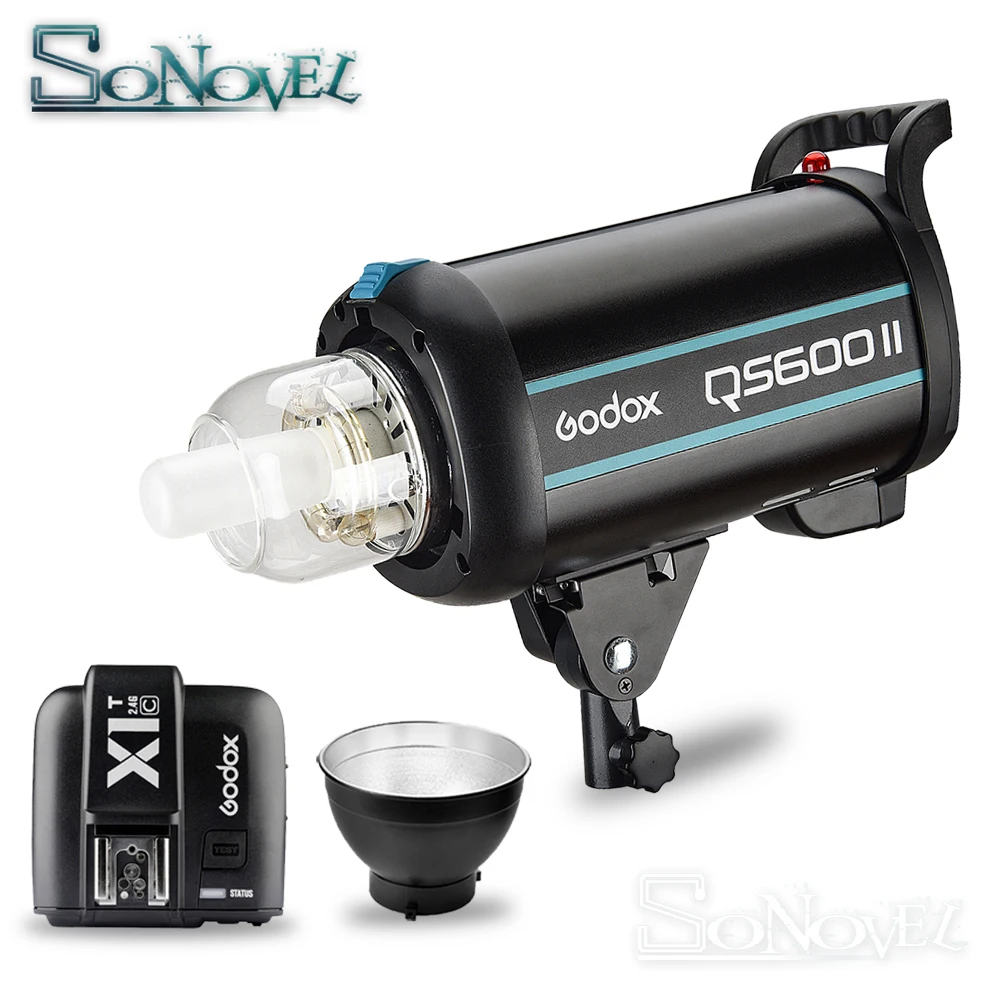 Godox QS600 II QS600II 600Ws GN76 профессиональный студийный стробоскоп со встроенной