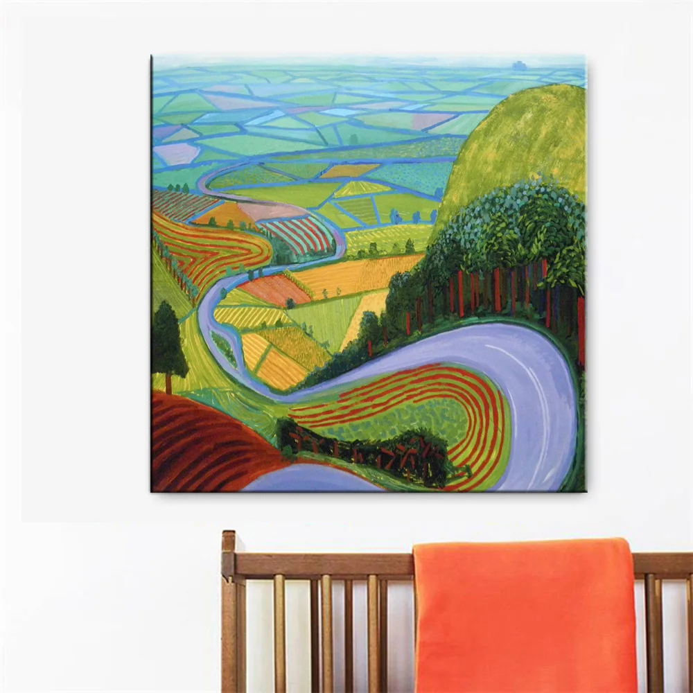 David Hockney A Bigger Splash Poster - Custom Canvas Wall Art for Living Room Home Decor image 5