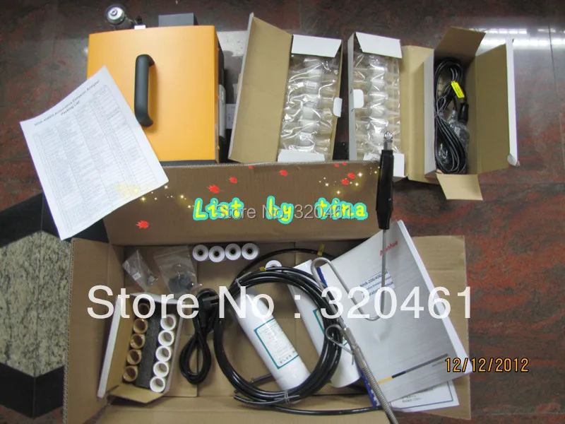 Автомобильная Выбросов выхлопных газов Анализатор (4 газ Портативный) HC CO CO2 O2 NHA