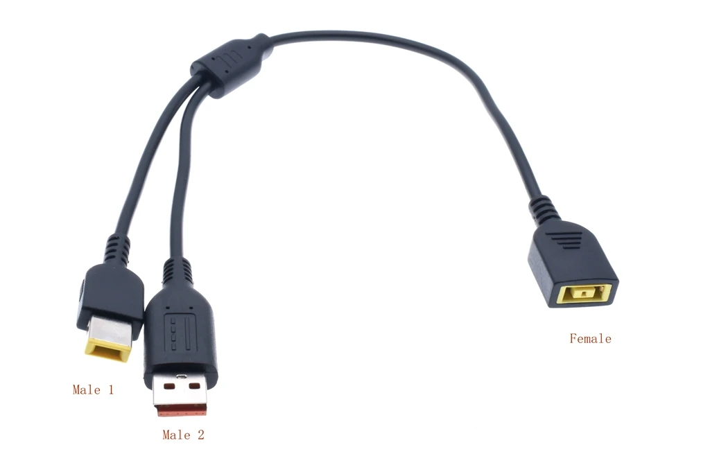 Квадратный разъем постоянного тока USB мама к специальному USB-зарядному