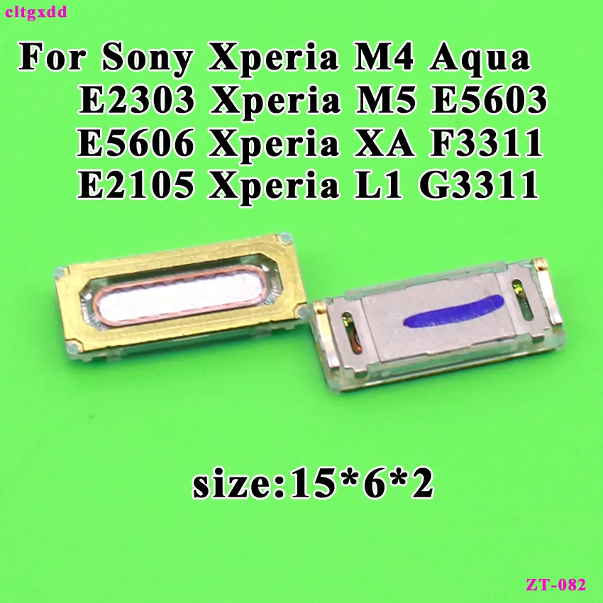 

2PCS Ear Speaker Earpiece Connector For Sony Xperia M4 Aqua E2303 Xperia M5 E5603 E5606 Xperia XA F3311 E4 E2105 Xperia L1 G3311