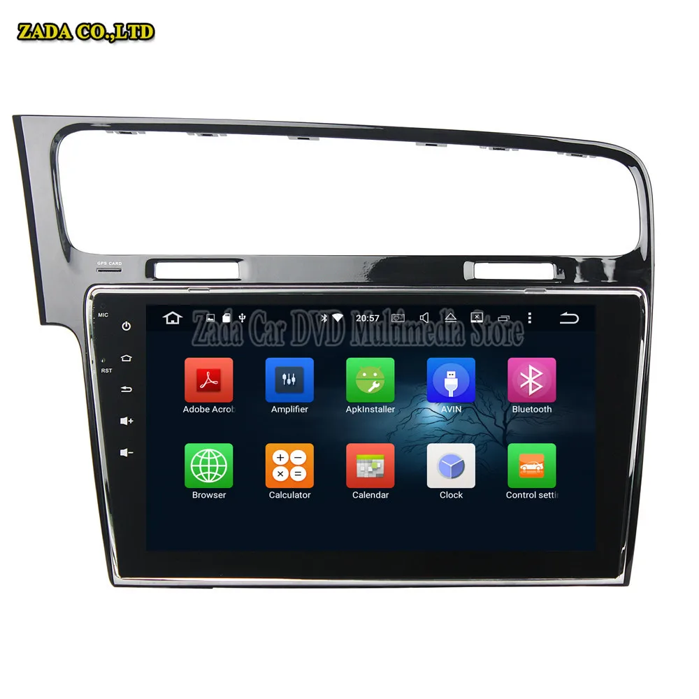 NAVITOPIA 10 1 дюймов 4 Гб + 64 8 ядерный Автомобильный gps навигация для VW Golf 7 2013 2014 2015 с