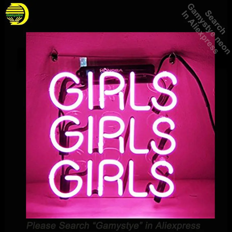 Beer Neon Sign Pink Girls Girls Neon Sign 10kv Aesthetic Room Decor Room Decor Lamps For Wall Neon Lamp Decoration Chambre Arcad