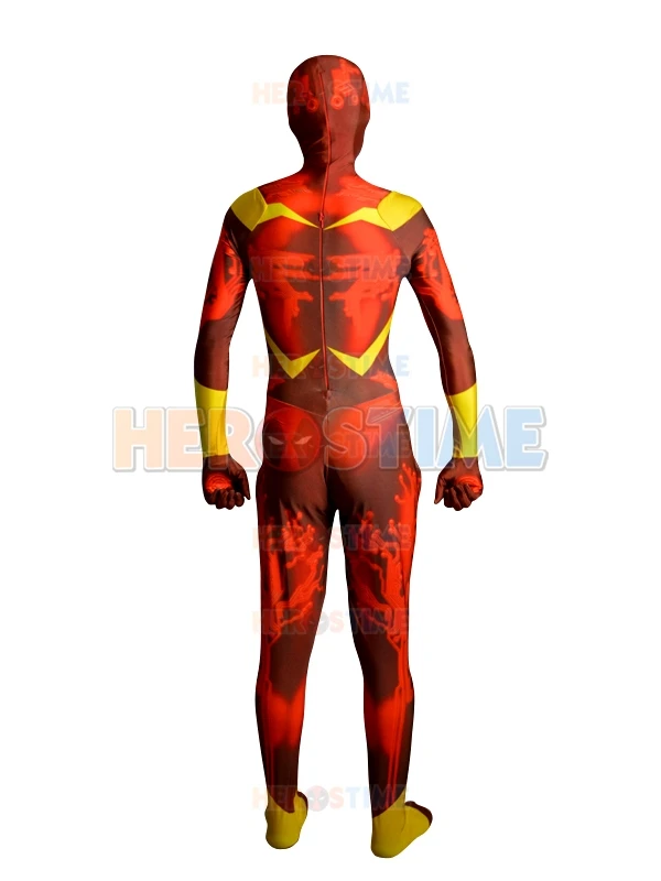 Новейший костюм Железного Человека-паука с 3D принтом лайкра спандекс полный