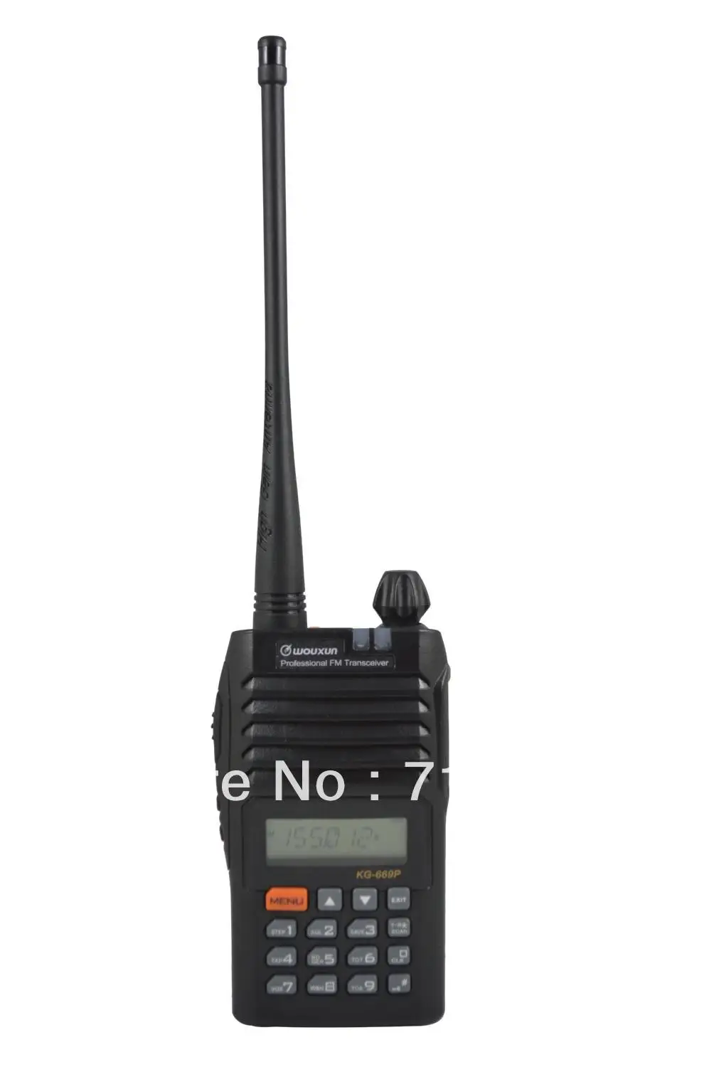 UHF 400-470MHz 128 CH 4W WOUXUN KG-669P Portable FM two way radio
