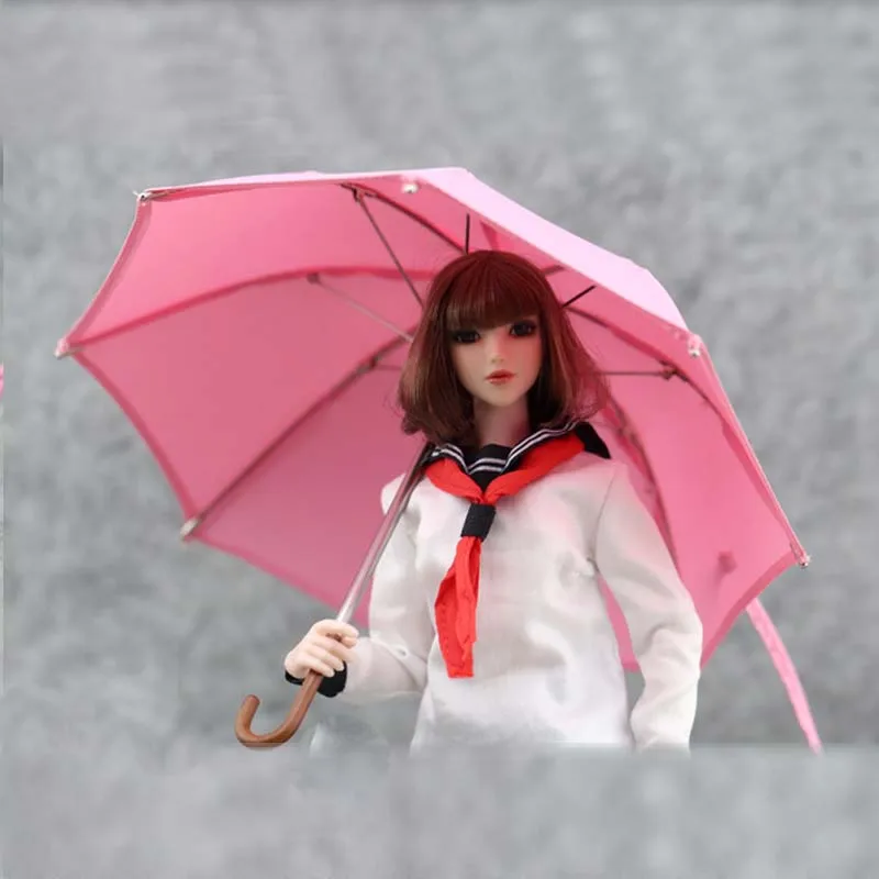 Mnotht 1/6 Sence аксессуар модель зонта красный/розовый/черный Опора игрушка для детей