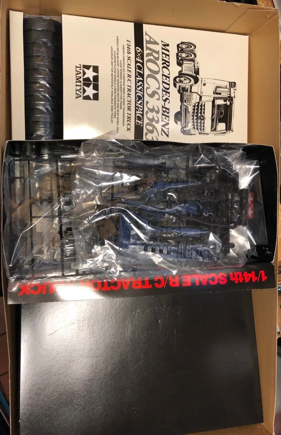 Tamiya Масштаб 1:14 трактор грузовик Arocs 3363 6x4 классические космические