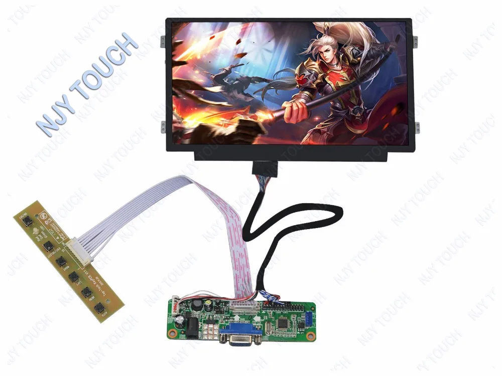 VGA LCD LVDS плата контроллера комплект плюс 10 1 дюймов N101BGE L31 1366X768 LED панель