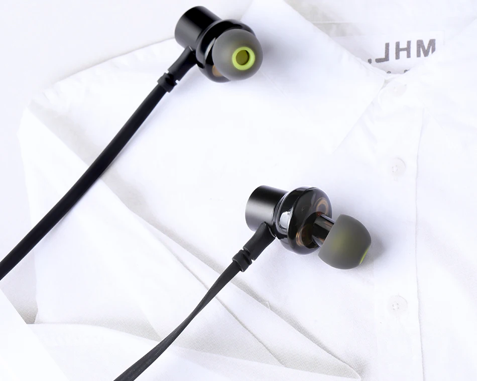 Высококачественные беспроводные Bluetooth наушники с двойным драйвером стерео