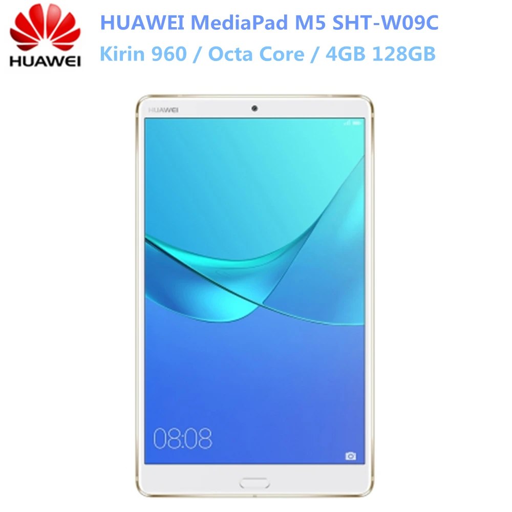 HUAWEI MediaPad M5 SHT W09C 8 4 &quotAndroid 0 Tablet PC HiSilicon Kirin 960 Octa Core GB 128 EMMC 2560x1600 ips отпечатков пальцев