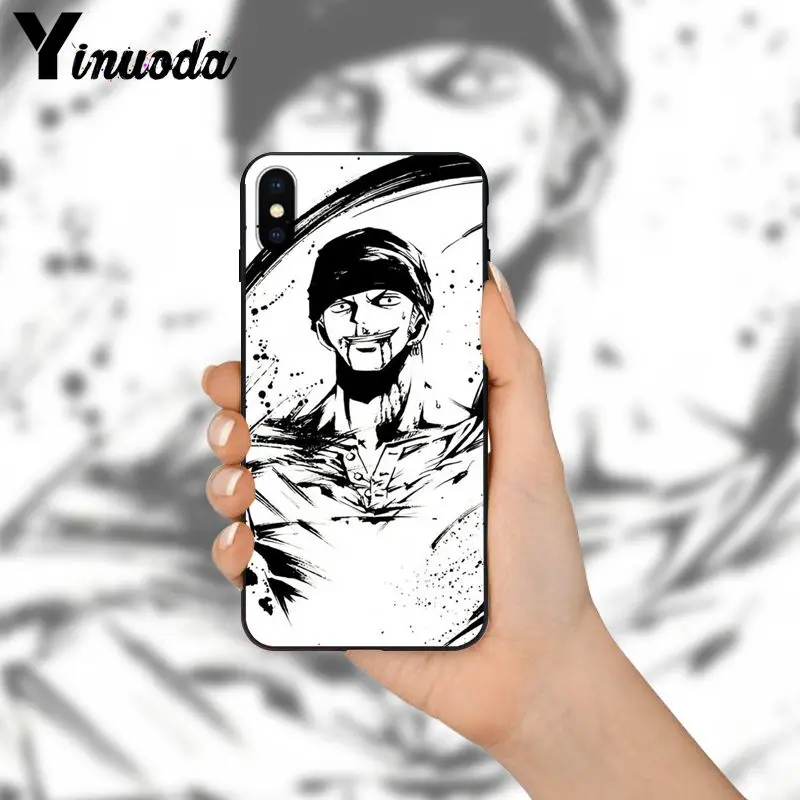 Yinuoda Цельный Мягкий силиконовый чехол для телефона из ТПУ Apple iPhone 8 7 6 6S Plus X XS MAX 5 5S SE