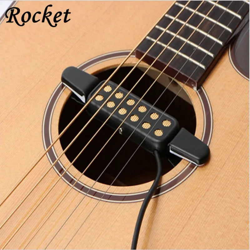 12 Hole Acoustic Guitar Pickup Sound Classical Connect Amplifier Musical Instruments | Спорт и развлечения