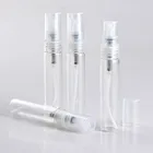 5 шт.лот 5 мл пустые стеклянные флаконы с распылителем карамельных цветов Многоразовые флаконы с цветными листьями путешественника дизайн мини-образец парфюмерный флакон распылитель