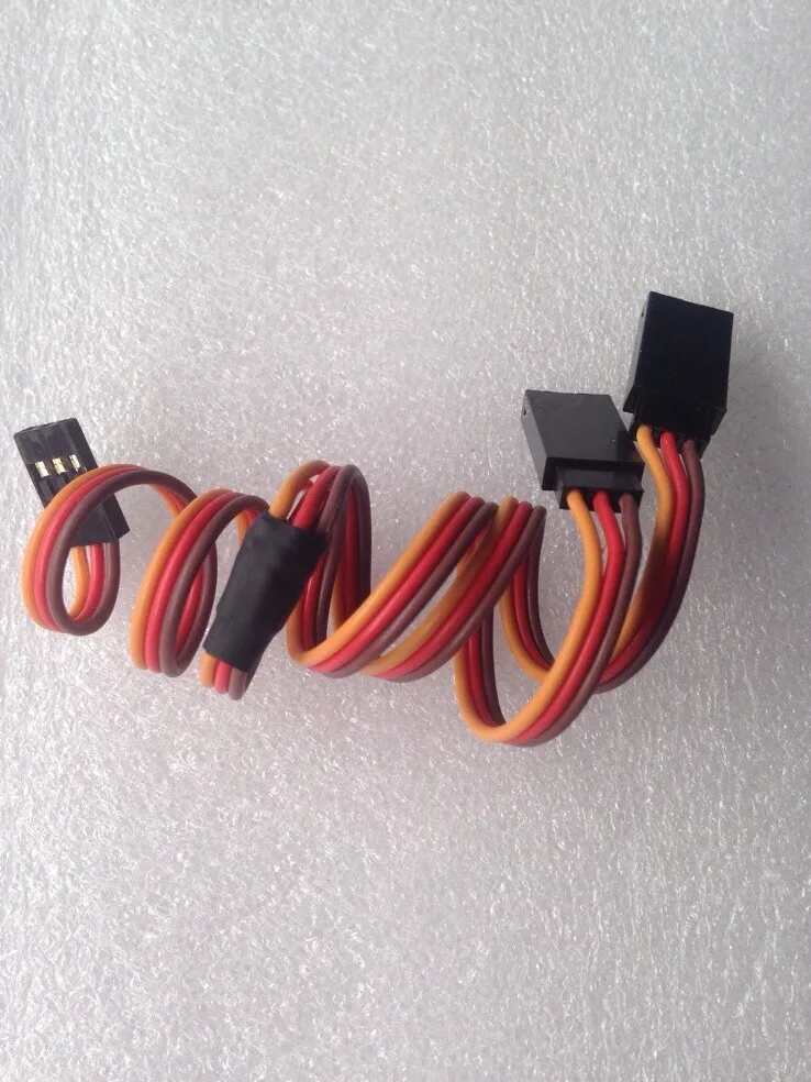High Quality Large Current Servo Line Y Cable 60 Core 30cm Length Игрушки и хобби