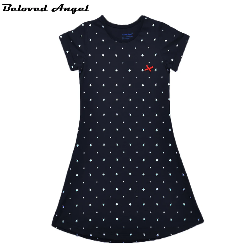 2019 Summer Short Sleeves Girls Vintage Dresses Child Princess Clothing School Kids Clothes Baby Teens Dress Party Wear | Детская одежда