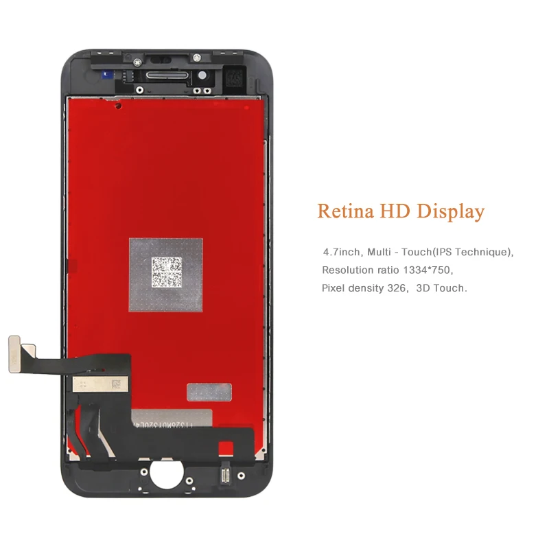 1pcs highscreen tianma quality lcd for iPhone 8 LCD Touch Screen Digitizer Assembly display replacement parts black and white | Мобильные